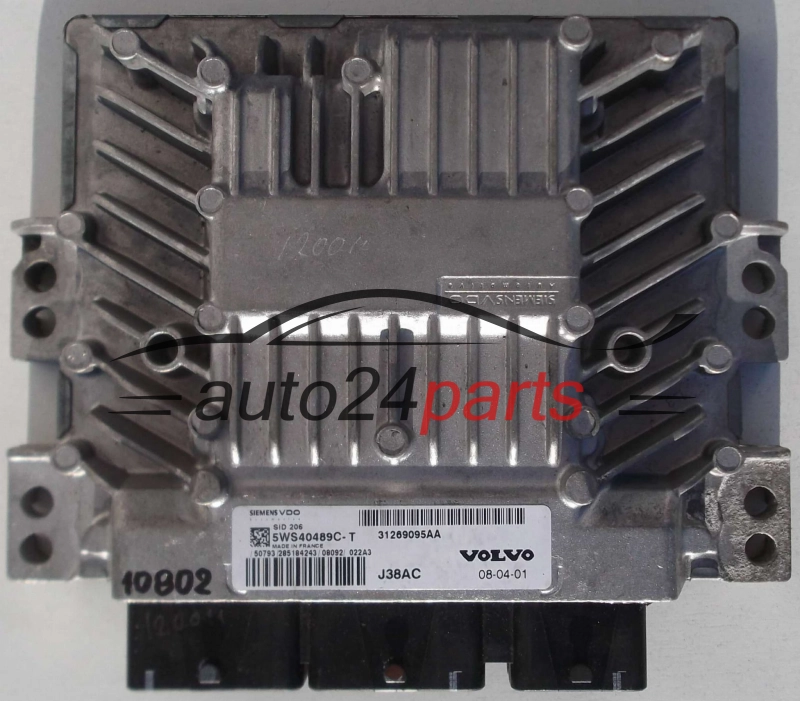 ΜΟΝΑΔΑ ΕΛΕΓΧΟΥ ΚΙΝΗΤΗΡΑ VOLVO SIEMENS 5WS40489C-T, 5WS40489CT, 31269095AA, J38AC 