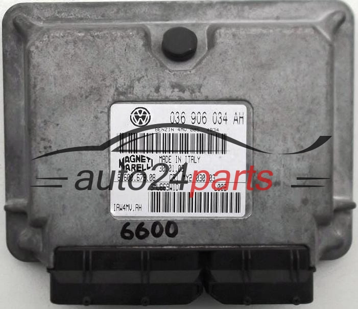 Μονάδα Ελέγχου Κινητήρα VOLKSWAGEN SEAT SKODA MAGNETI MARELLI IAW 4MV.AH,  036 906 034 AH, 61600.679.08