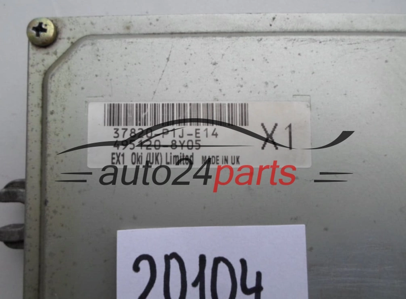 KOMPUTER STEROWNIK SILNIKA HONDA CIVIC 1.4 37820-P1J-E14, 37820P1JE14, 495120-8Y05, 4951208Y05