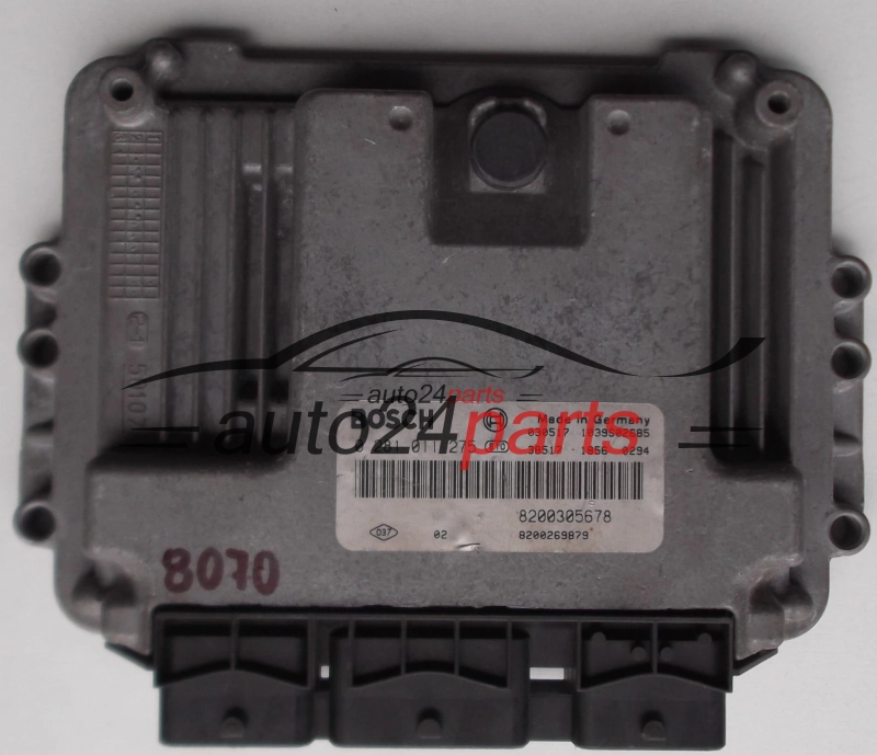 ΜΟΝΑΔΑ ΕΛΕΓΧΟΥ ΚΙΝΗΤΗΡΑ RENAULT MEGANE SCENIC 1.9 DCI BOSCH 0281011275, 8200305678, 8200269878