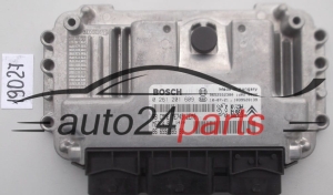 KOMPUTER STEROWNIK SILNIKA CITROEN C4 1.6 BOSCH 0 261 201 609, 0261201609, 96 659 585 80, 9665958580, 9652552380, ME7.4.5 - 19027
