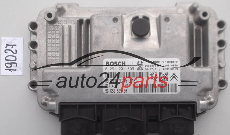 KOMPUTER STEROWNIK SILNIKA CITROEN C4 1.6 BOSCH 0 261 201 609,  96 659 585 80