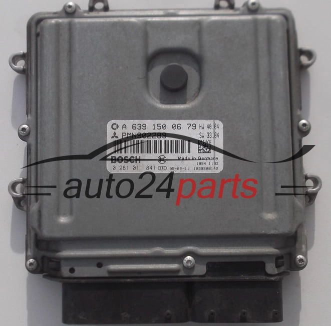 Μονάδα Ελέγχου Κινητήρα MITSUBISHI COLT SMART 1.5 DCI BOSCH 0 281 011 841, A 639 150 06 79, PMN902289