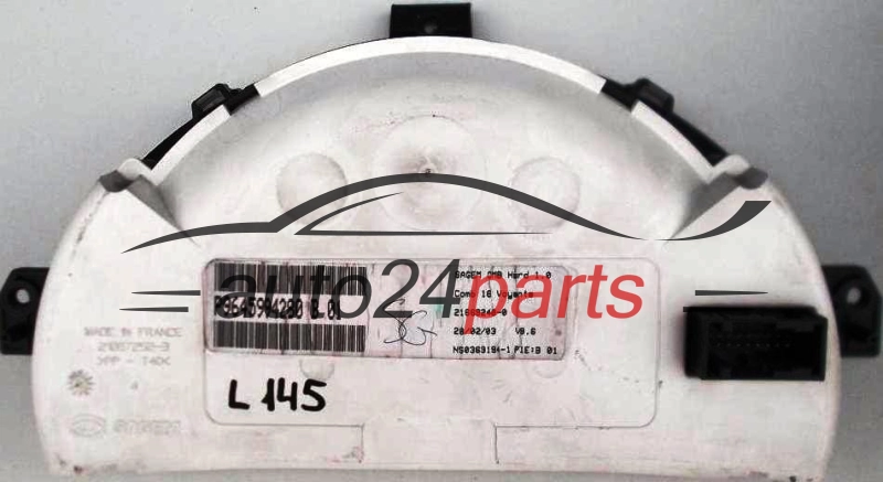 INDICADOR DE VELOCIDADE CITROEN C3 1.4 HDI 216692400, NS03631941, P9645994280 id: 65707