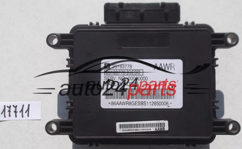 KOMPUTER STEROWNIK SILNIKA CHEVROLET SPARK GM 25183778 GESB, AAWR