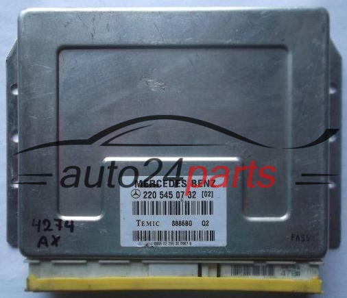 Centralina di sospensioni  MERCEDES W220 TEMIC 8886B0 Q2,  A 220 545 07 32 (02)