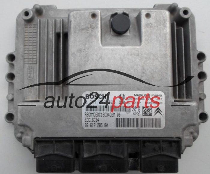 Μονάδα Ελέγχου Κινητήρα PEUGEOT 206 1.4 HDI BOSCH 0 281 012 525,  96 617 285 80