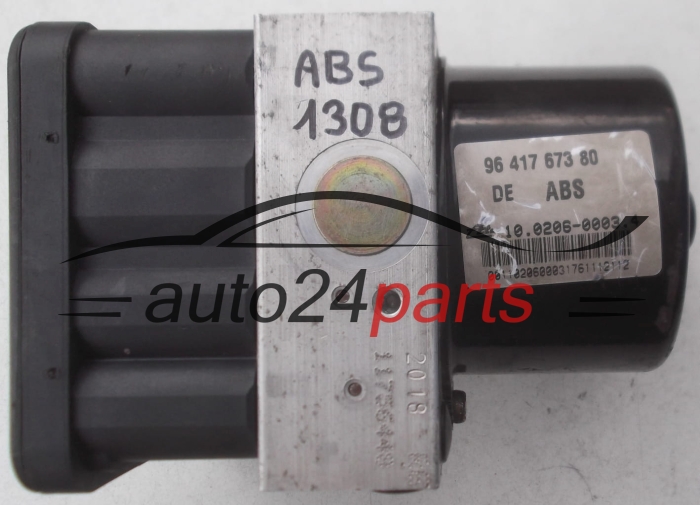 ABS CENTRALINA POMPA CITROEN 96 417 673 80, 9641767380, ATE 10.0206-0003.4, 10020600034, 10.0960-1110.3, 10096011103