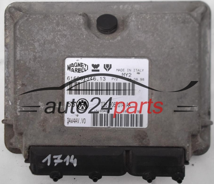 036 906 014 AA, 036906014AA, 61600.346.13, 6160034613, MAGNETI MARELLI IAW4AVV0, IAW4AV.V0
