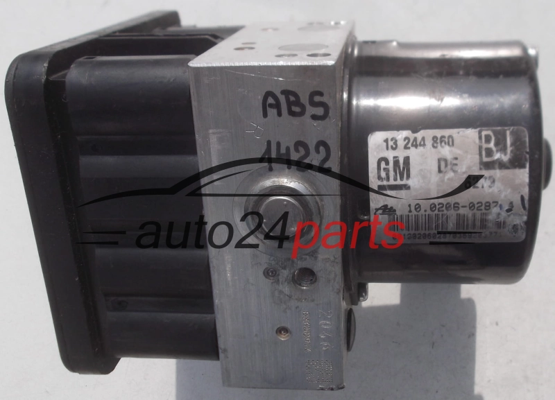 POMPE HYDRAULIQUE ET CALCULATEUR dABS OPEL ASTRA H ZAFIRA B GM  13244860, ATE 10.0206-0287.4, 10020602874, 10.0960-0590.3, 10096005903
