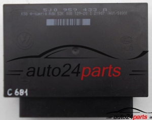 COMFORT CONTROL MODULE BSI SKODA FABIA 5J0 959 433 A, 5J0959433A, 5DK 008 129-20, 5DK008129 