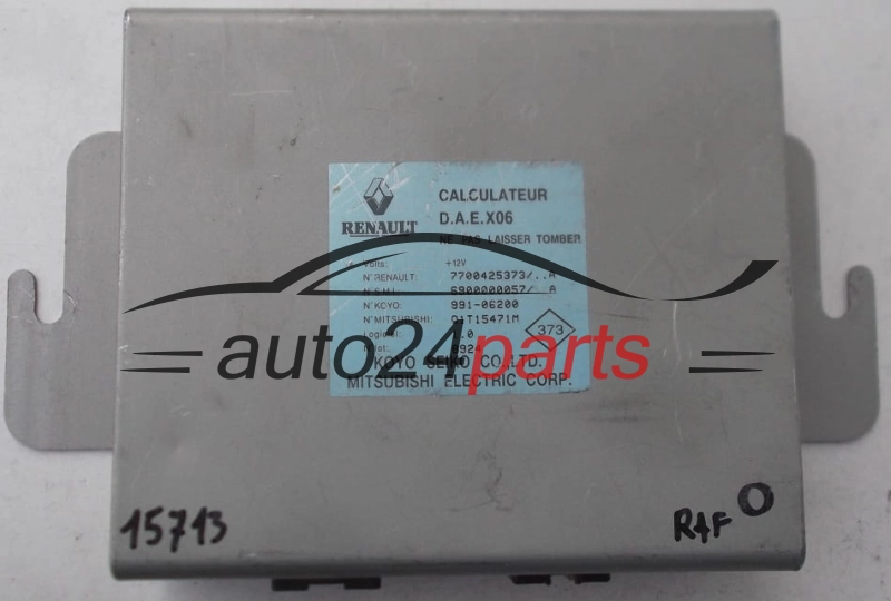 KOMPUTER STEROWNIK SILNIKA RENAULT 7700425373 A, 7700425373A, 6900000057A, 991-06200, 99106200, Q1T15471M