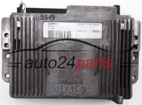 Μονάδα Ελέγχου Κινητήρα RENAULT SCENIC SIEMENS S113725201 B, HOM 7700868312