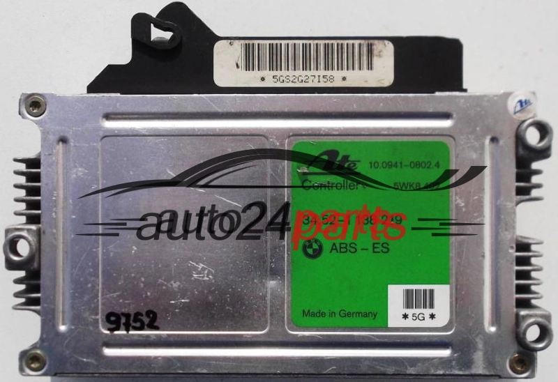 ECU CONTROLLER ABS BMW E36 ATE Controller 5WK8 402, 5WK8402, 10.0941-0802.4, 10094108024, 34.52-1 138 219, 34521138219