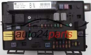 Central do sistema elétrico com caixa de relés e fusíveis, central de controle modul BSI OPEL ASTRA H 1.7 CDTI GM 13 145 035 BN, 13145035 BN, HELLA 5DK 008 668-10, 5DK008668-10, 5DK00866810