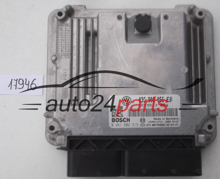 KOMPUTER STEROWNIK SILNIKA SKODA OCTAVIA 1.6 FSI BOSCH 0 261 S02 313