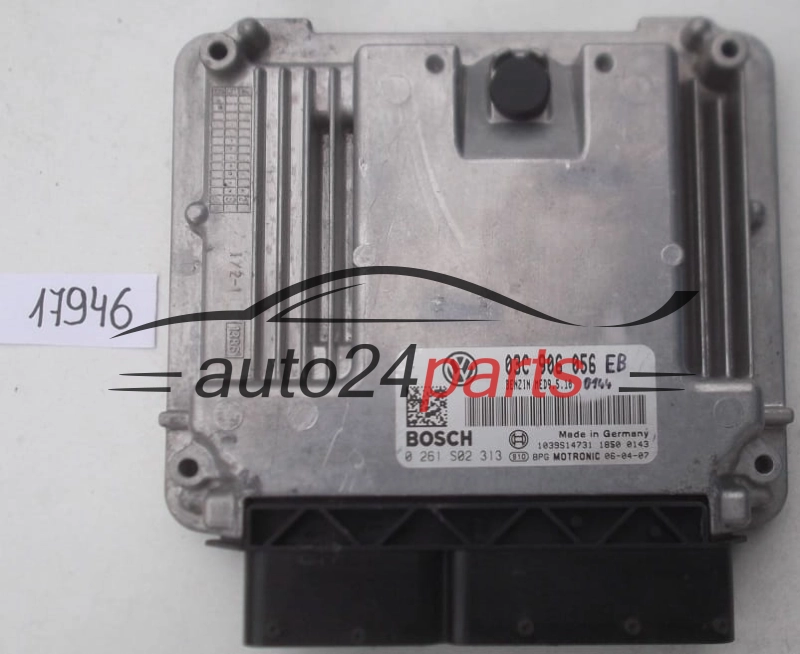 KOMPUTER STEROWNIK SILNIKA SKODA OCTAVIA 1.6 FSI BOSCH 0 261 S02 313