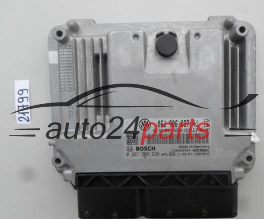 KOMPUTER STEROWNIK SILNIKA VW VOLKSWAGEN NEW BEETLE 2.0 TFSI BOSCH 0 261 S06 220, 0261S06220, 06J 906 027 AJ, 06J906027AJ, 06J907309A, MED17.5.2