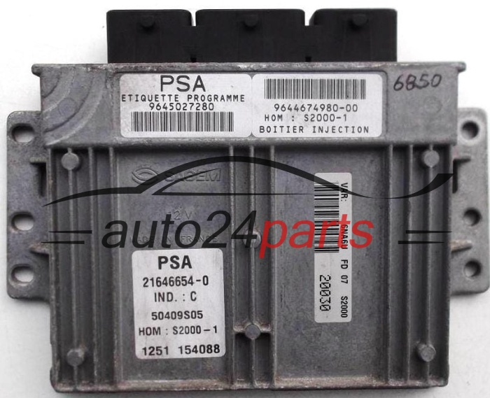 calculateur moteur pour citroen xsara picasso 1.8