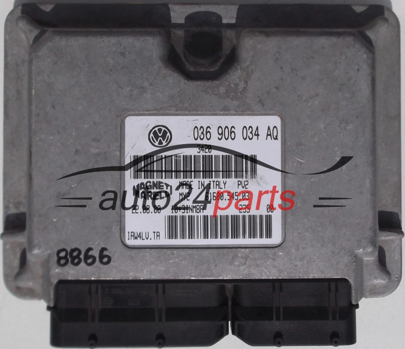 CENTRALINA DO MOTORE VW VOLKSWAGEN LUPO 1.4 036906034AQ, 036 906 034 AQ, IAW4LV.TA 6160054504, 61600.545.04