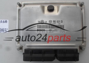 VW VOLKSWAGEN PASSAT 1.9 TDI BOSCH 0281010704, 0 281 010 704, 038906019ER, 038 906 019 ER
