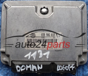 MOTORSTEUERGERÄT ECU STEUERGERÄT VW VOLKSWAGEN PASSAT 1.9 TDI 038 906 018 N, 038906018N, BOSCH 0 281 001 727, 0281001727, 26SA3667