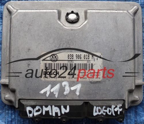 MOTORSTEUERGERÄT ECU STEUERGERÄT VW VOLKSWAGEN PASSAT 1.9 TDI 038 906 018 N, 038906018N, BOSCH 0 281 001 727, 0281001727, 26SA3667