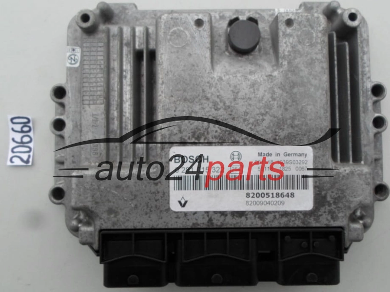 KOMPUTER STEROWNIK SILNIKA SUZUKI GRAND VITARA 1.9 DDIS BOSCH 0 281 015 322, 0281015322, 8200518648, 8200904029, 1039S03292