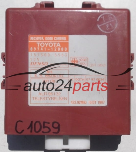 CENTRALKA MODUL STEROWNIK TOYOTA COROLLA 1.6 89741-12080