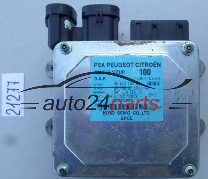 CITROEN PEUGEOT 96 623 100 80, 9662310080, 69 000 01 184/--A, 6900001184, Q1T22173M2ZE