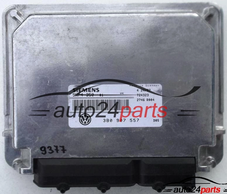 CALCULATEUR MOTEUR VW VOLKSWAGEN PASSAT 1.6, SIMENS 5WP4 350, 5WP4350, 3B0 907 557, 3B0907557 