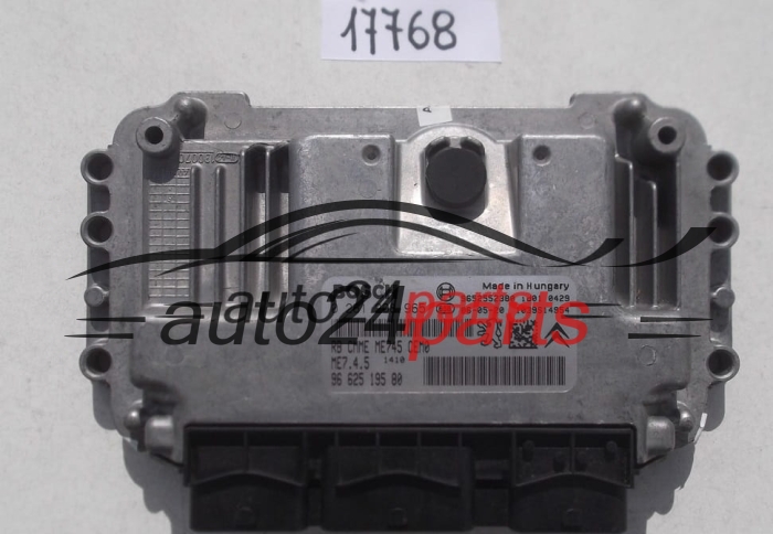 KOMPUTER STEROWNIK SILNIKA CITROEN PEUGEOT BOSCH 0 261 208 965, 0261208965, 96 625 195 80, 9662519580, 9652552380