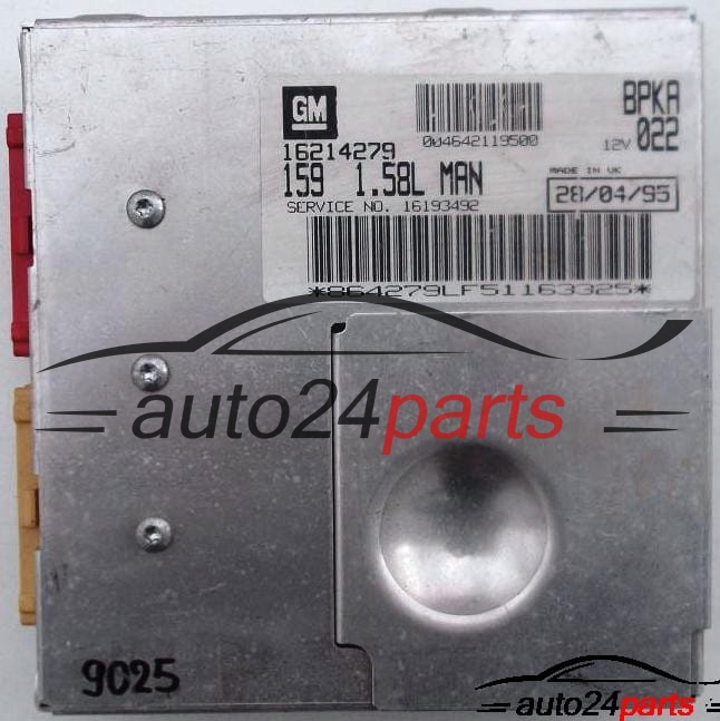 calculateur moteur pour opel astra, corsa, tigra, fiat tempra, lancia 1.6