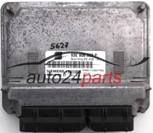 Centralita de motor Seat Ibiza Cordoba 1.2 AZQ 03E906033P Siemens 5WP40196 Benzin Simos 3PE 4729