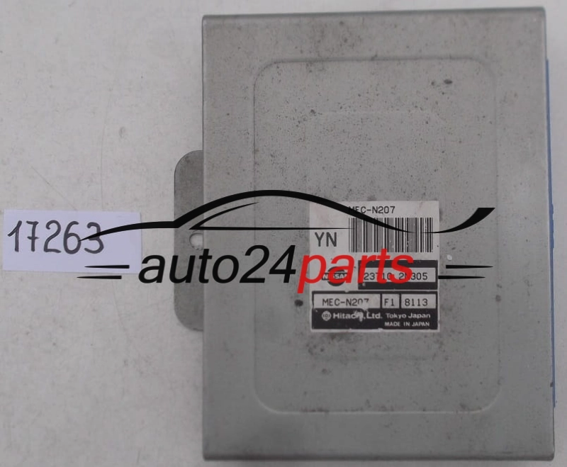 ECU ENGINE CONTROLLER NISSAN ALMERA 1.4 HITACHI MEC-N207 F1, MECN207, 23710 2N305, 237102N305 YN 