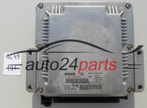 KOMPUTER STEROWNIK SILNIKA PEUGEOT 307 2.0 HDI BOSCH 0 281 010 747, 0281010747, 96 435 248 80, 9643524880 EDC15C2 94