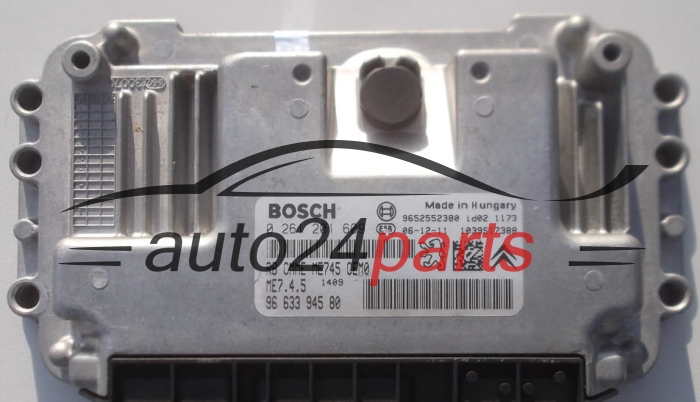 Μονάδα Ελέγχου Κινητήρα CITROEN C4 1.6 BOSCH 0 261 201 609,  96 633 945 80