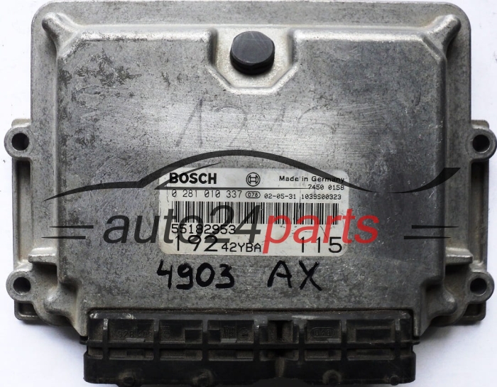 calculateur moteur pour fiat stilo 1.9 jtd
