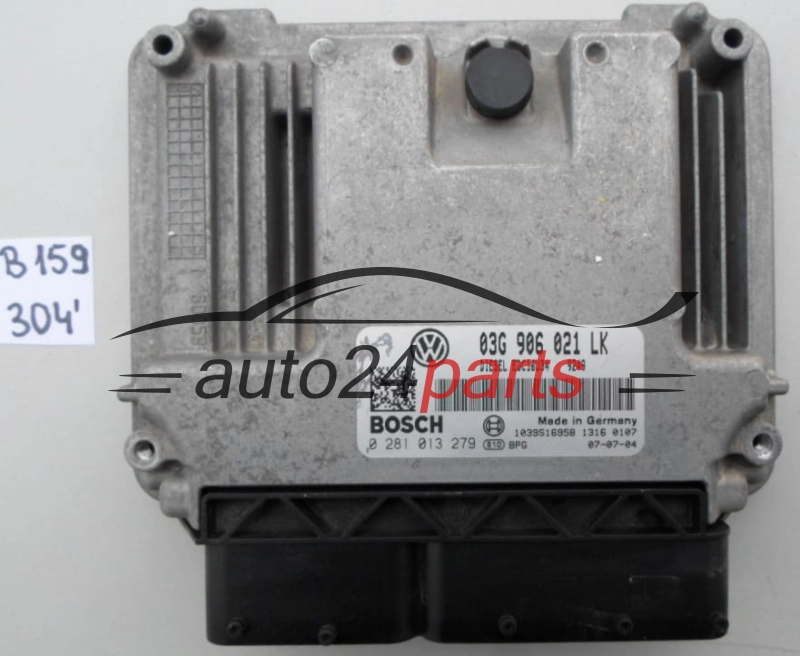 KOMPUTER STEROWNIK SILNIKA SEAT LEON 1.9 TDI BXE BOSCH 0 281 013 279,  03G 906 021 LK