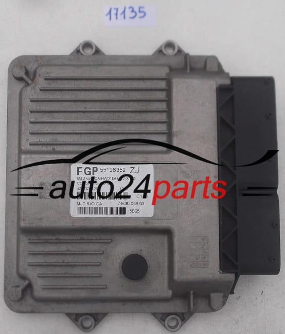 Μονάδα Ελέγχου Κινητήρα OPEL CORSA 1.3 JTD MAGNETI MARELLI MJD 6JO.CA, MJD6JOCA, MJD6J0.CA, FGP 55196352 ZJ, 55196352ZJ, 71600.049.03, 7160004903