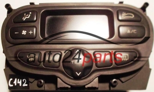HEATING AND AIR CONDITIONING CONTROL PANEL SWITCH CLIMATRONIC CITROEN XSARA PICASSO BEHR 64543 01, GKR 9140010369, 96314105ZR, 96314105 ZR, 96 314 105 ZR 