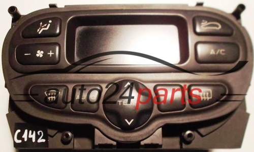 HEATING AND AIR CONDITIONING CONTROL PANEL SWITCH CLIMATRONIC CITROEN XSARA PICASSO BEHR 64543 01, GKR 9140010369, 96314105ZR, 96314105 ZR, 96 314 105 ZR 