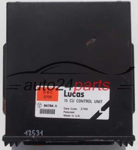 MOTORSTEUERGERÄT ECU STEUERGERAT JAGUAR DAIMLER XJ40 4.0 DBC 5705, DBC5705, 84784 A, 84784A