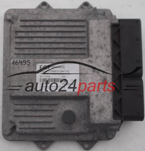 CENTRALINA DO MOTORE LANCIA Y 1.3 JTD 55194016, MJD 6JF.Y1, MJD6JFY1