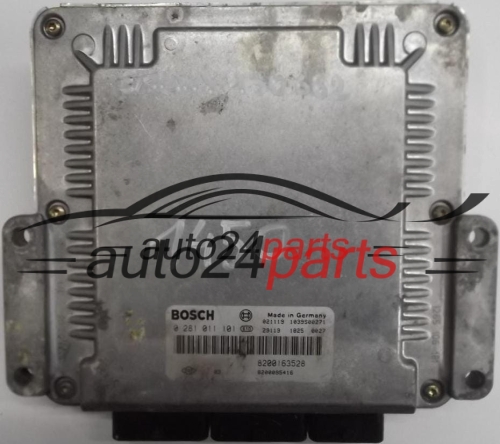 RENAULT LAGUNA 1.9 DCI F9Q BOSCH 0281011101, 0 281 011 101, 8200163528, 8200095416, 1039S00271