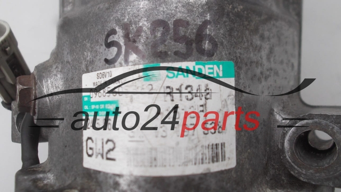 SPREZARKA KLIMATYZACJI OPEL CORSA C COMBO MERIVA 1.3 CDTI Y13DT Z13DT Z13DTJ SANDEN SD6V10, GM 13 197 538 GW2, 13197538 GW2, 1513F