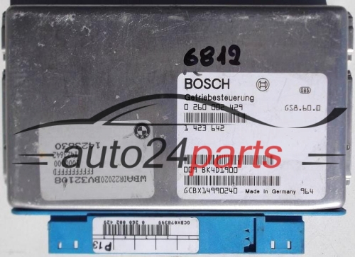 STEROWNIK SKRZYNI AUTOMATYCZNEJ BMW E38 728 E39 523 BOSCH 0260002429, 0 260 002 429, 1423642 1 423 642, 1423674 