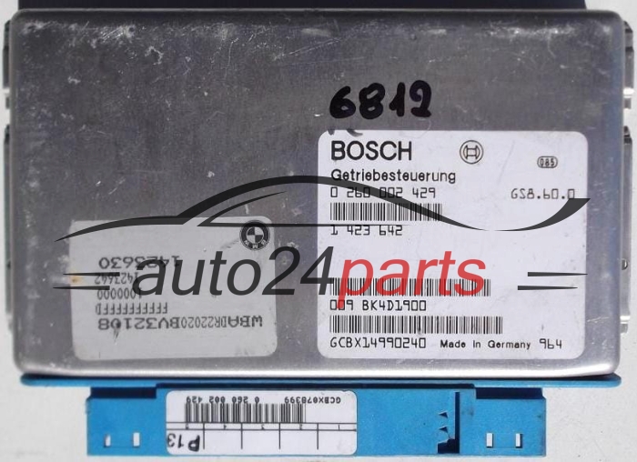 STEROWNIK SKRZYNI AUTOMATYCZNEJ BMW E38 728 E39 523 BOSCH 0260002429, 0 260 002 429, 1423642 1 423 642, 1423674 