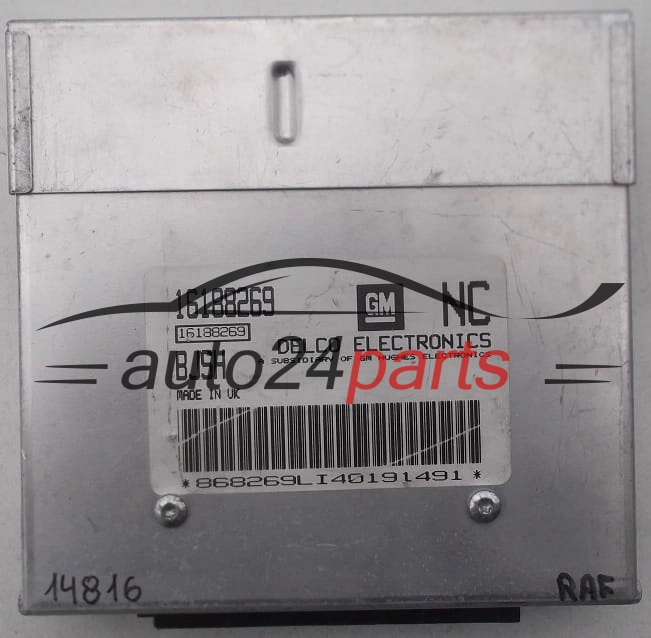CENTRALINA MOTORE OPEL CORSA B DELCO 16188269 NC, 16188269NC, BJSH 