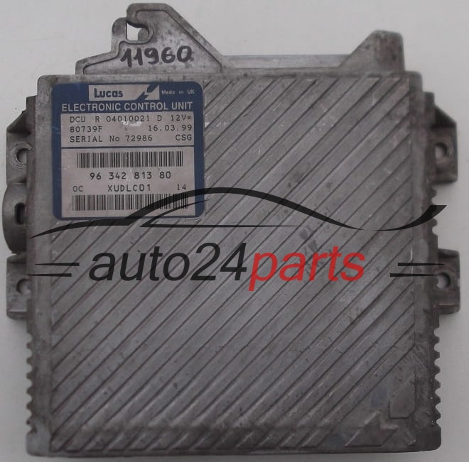 calculateur moteur pour citroen et peugeot et fiat 2.1 td 